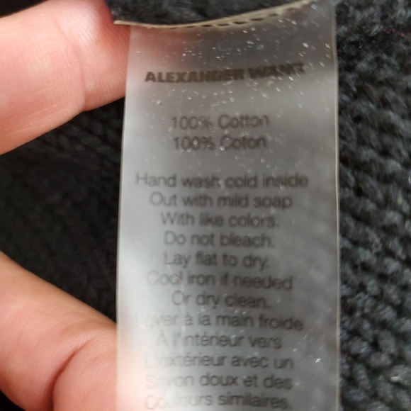 T Alexander Wang Hooded Knit Pullover EUC XS - Picture 6 of 6